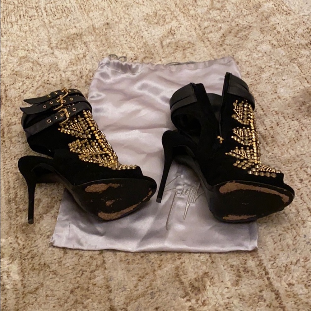 SOLD!Giuseppe Zanotti allure lane boots size 8,5 - Picture 7 of 9
